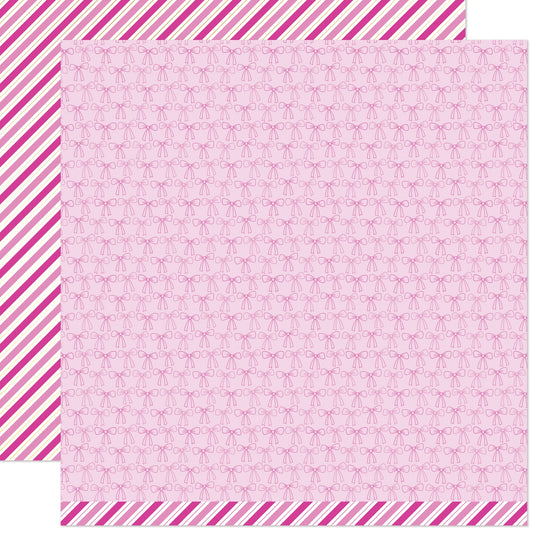 Lawn Fawn - Candy Cane Lane - Gift Wrap 12x12"