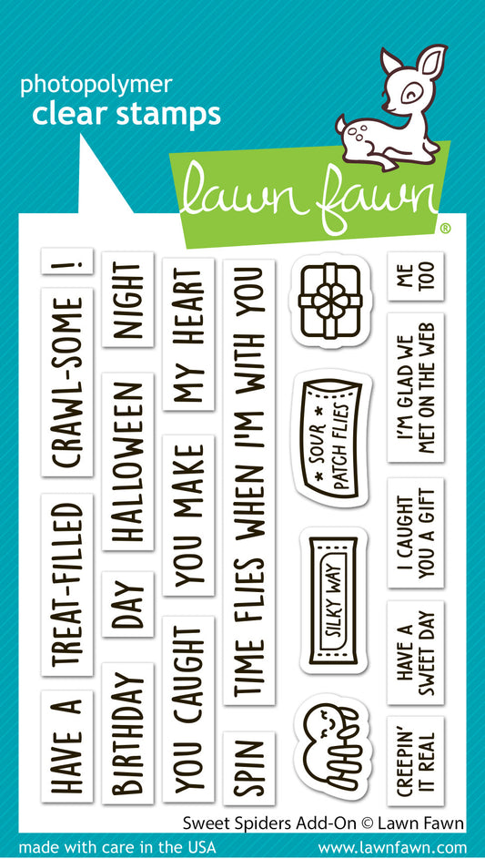 Lawn Fawn - Sweet Spiders Add-On