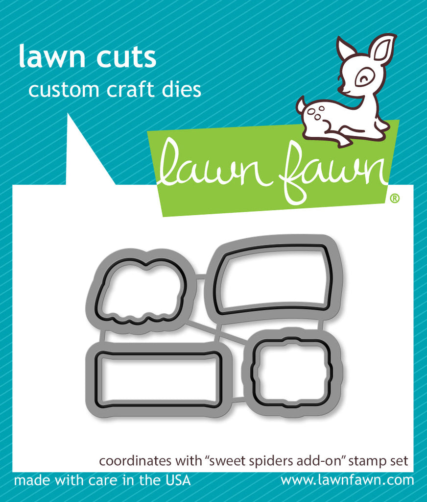 Lawn Fawn - Sweet Spiders Add-On Lawn Cuts