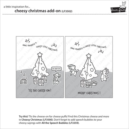 Lawn Fawn - Cheesy Christmas Add-On
