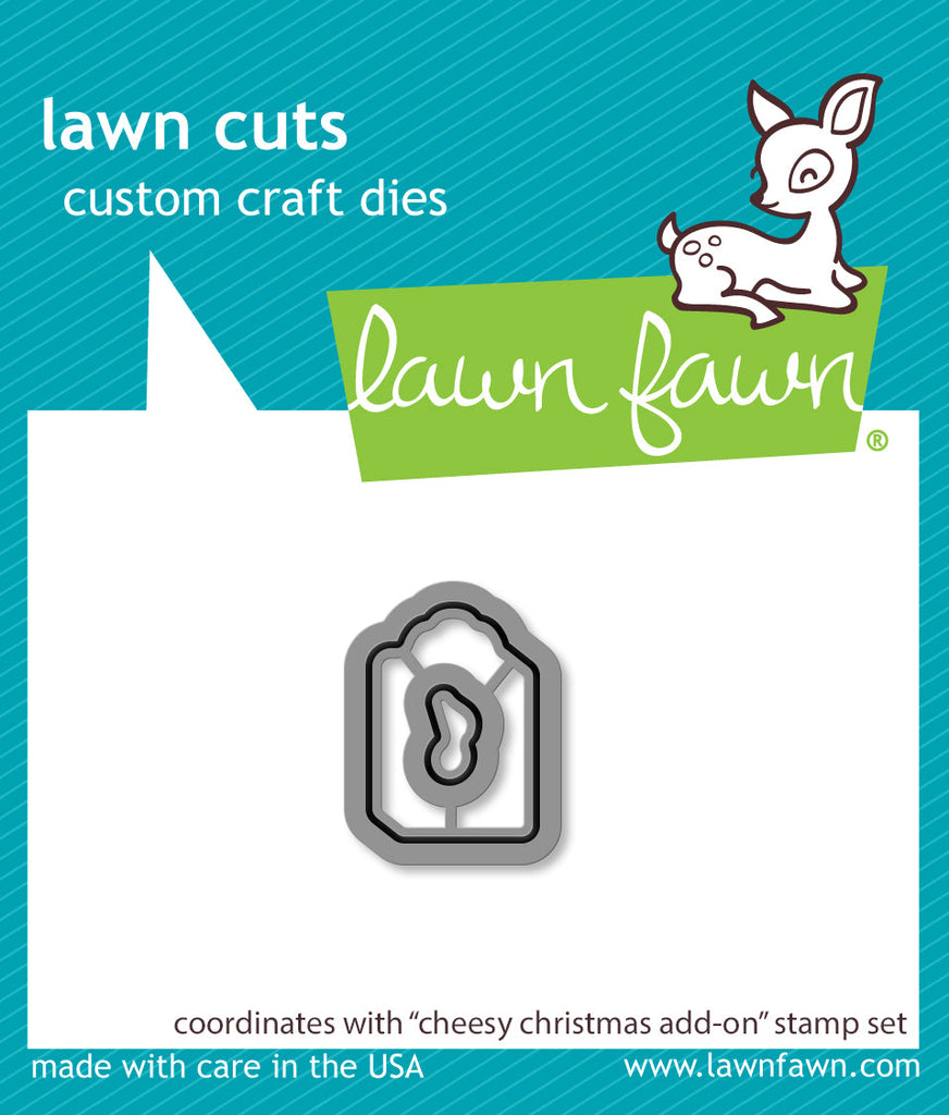 Lawn Fawn - Cheesy Christmas Add-On Lawn Cuts