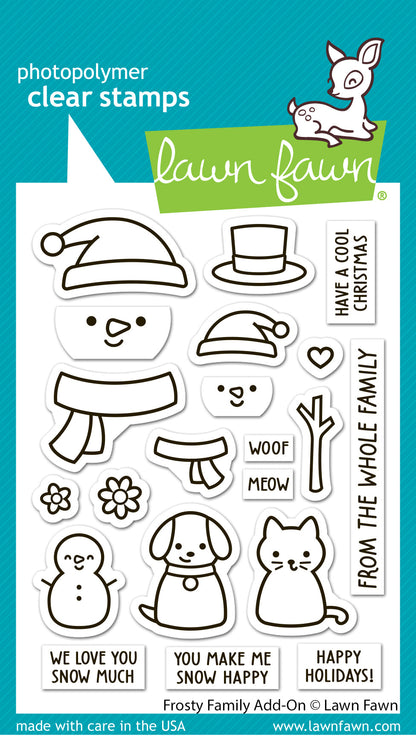 Lawn Fawn - Frosty Family Add-On
