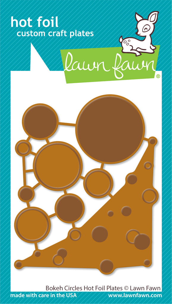 Lawn Fawn - Bokeh Circles Hot Foil Plates