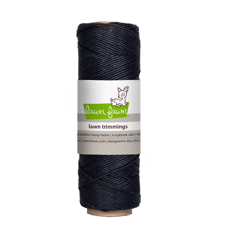 Lawn Fawn - Black Hemp Twine