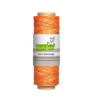 Lawn Fawn - Orange Hemp Twine