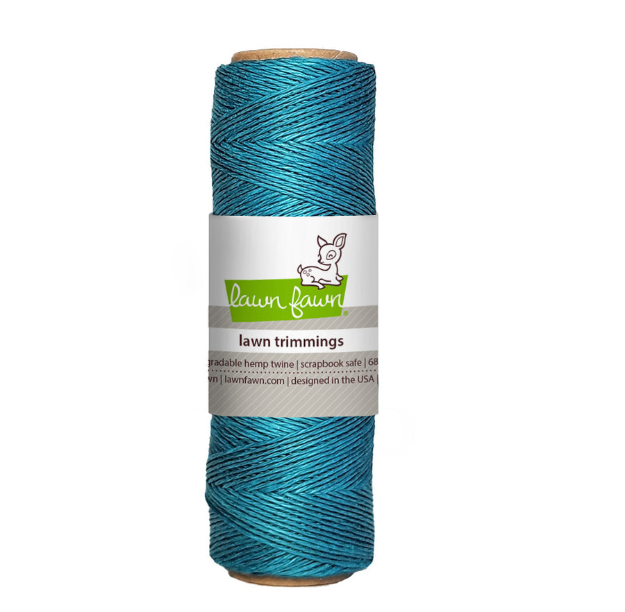 Lawn Fawn - Teal Hemp Twine