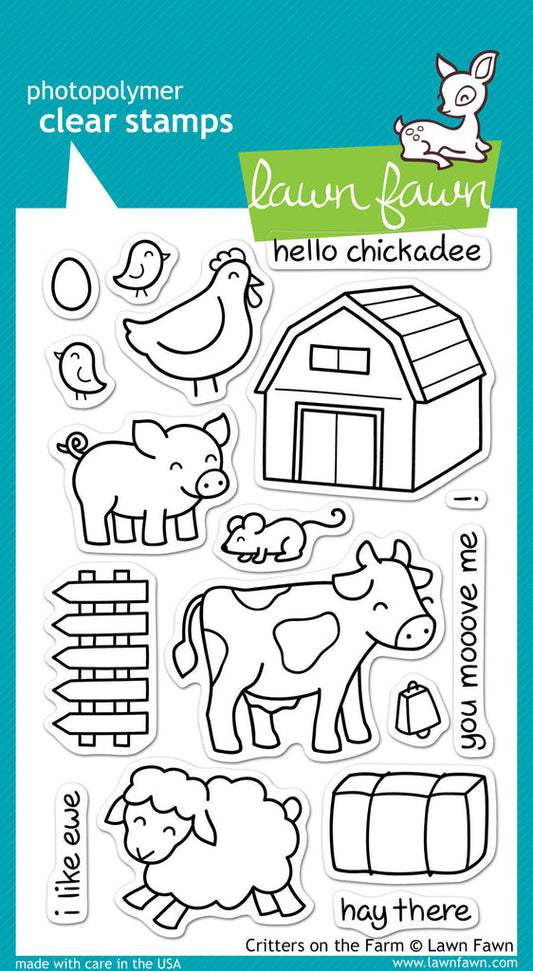 Lawn Fawn - Critters On The Farm