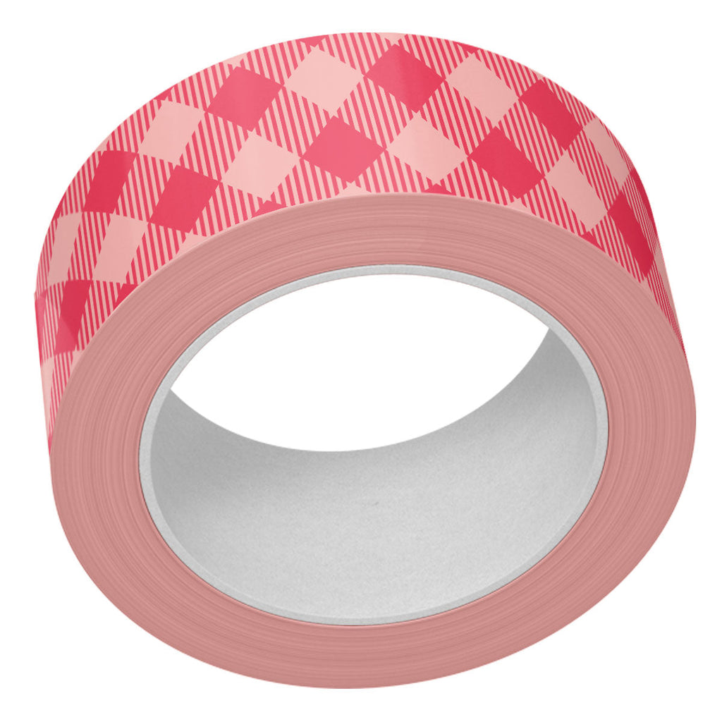 Lawn Fawn - Pink Gingham Washi Tape