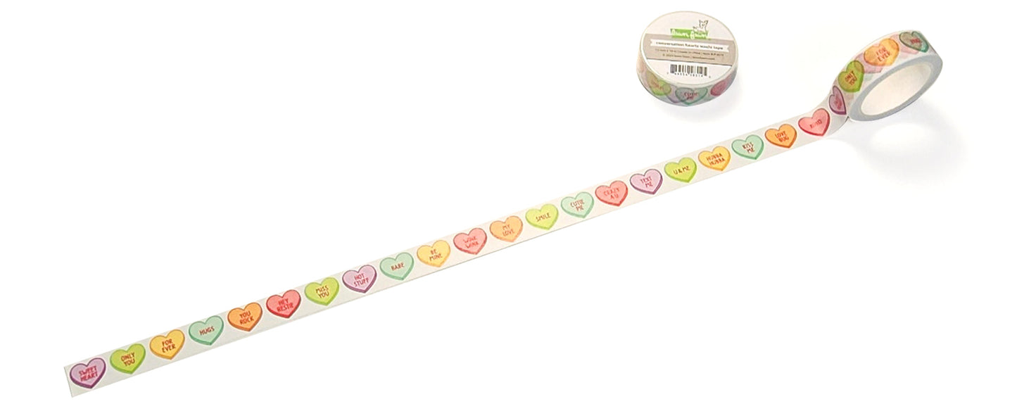 Lawn Fawn - Conversation Hearts Washi Tape