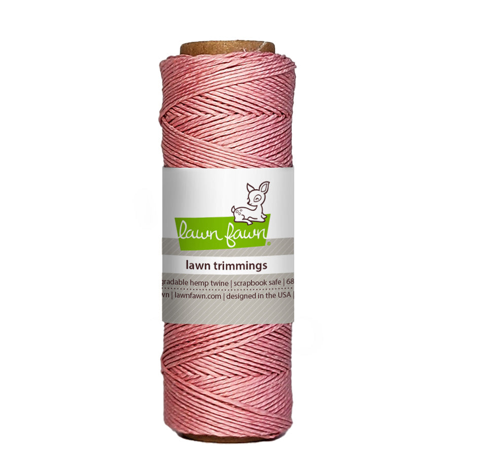 Lawn Fawn - Dusty Rose Hemp Twine