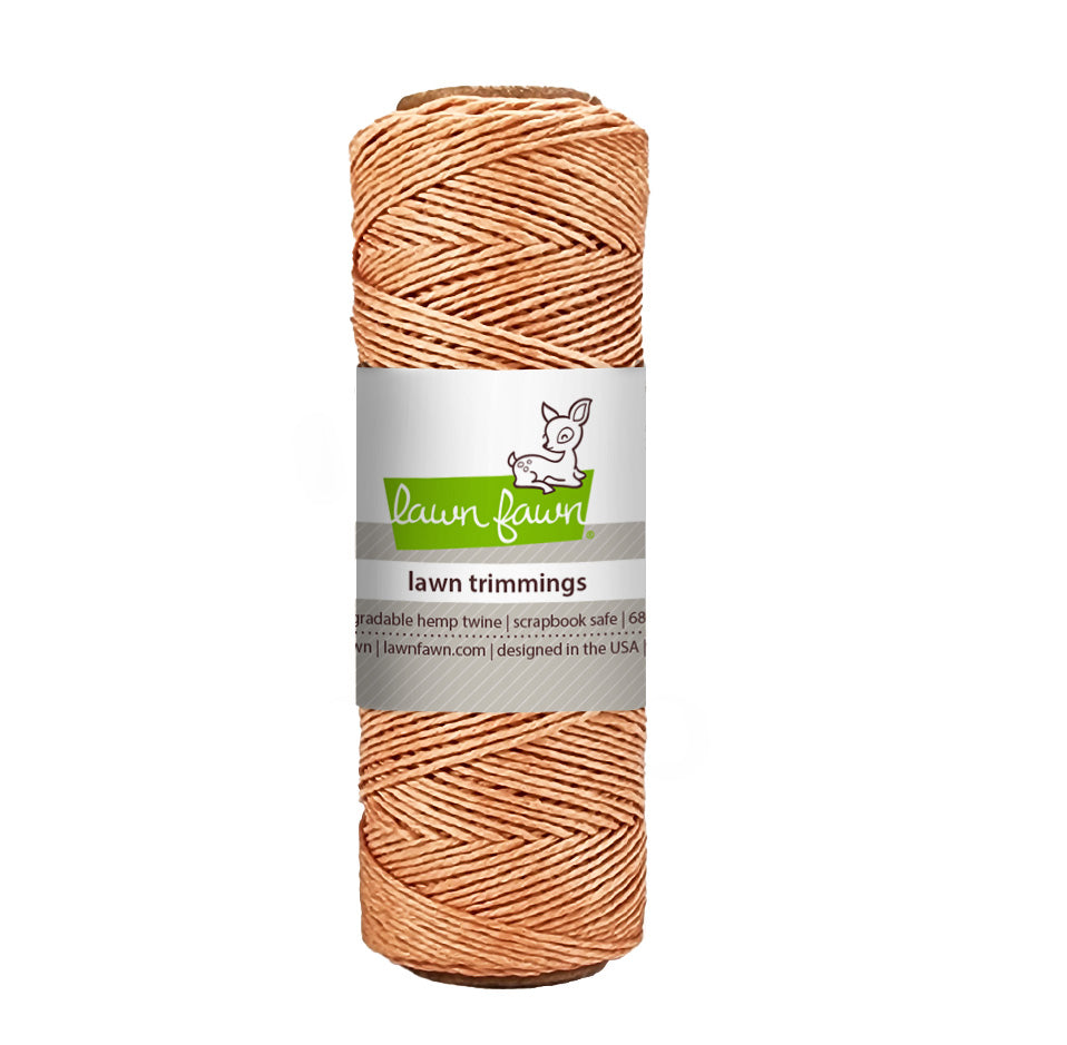 Lawn Fawn - Cantaloupe Hemp Twine