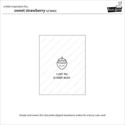 Lawn Fawn - Sweet Strawberry
