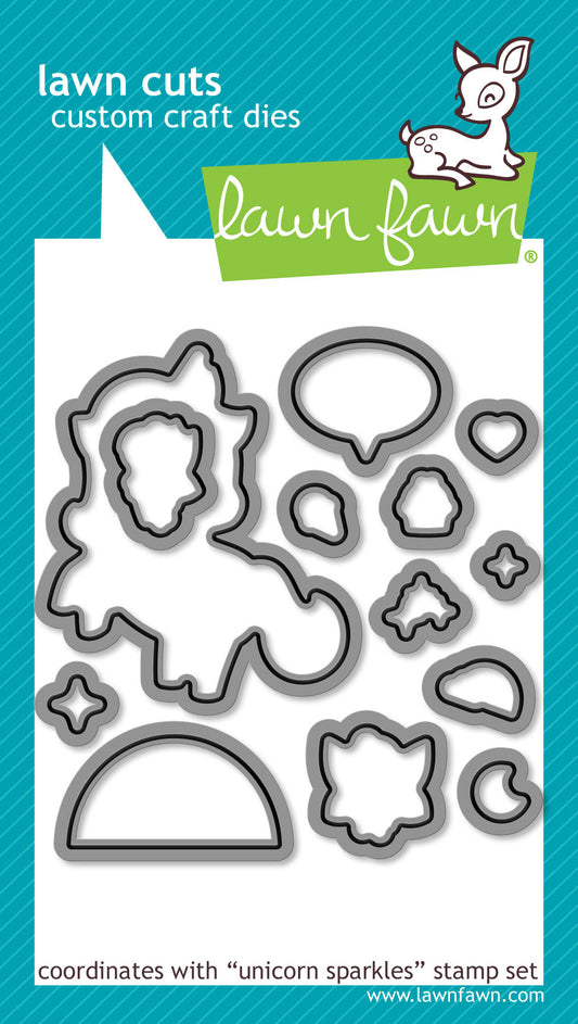 Lawn Fawn - Unicorn Sparkles Lawn Cuts