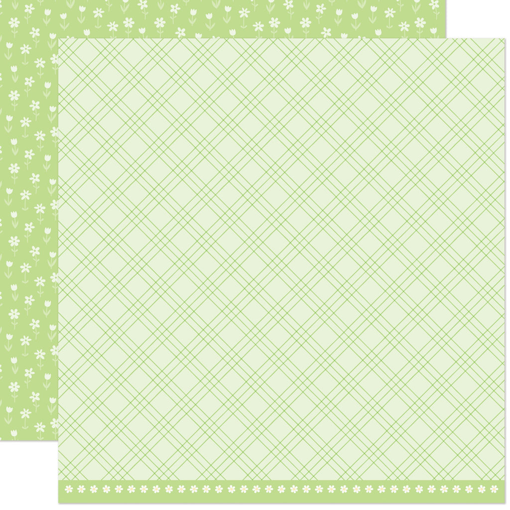 Lawn Fawn - Bitsy Blooms - Baby's Breath 12x12" (1pc)