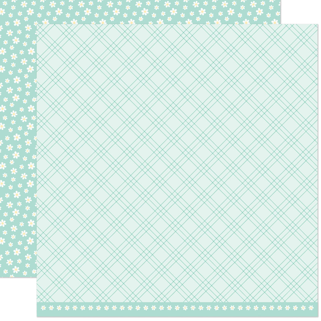 Lawn Fawn - Bitsy Blooms - Begonia 12x12" (1pc)