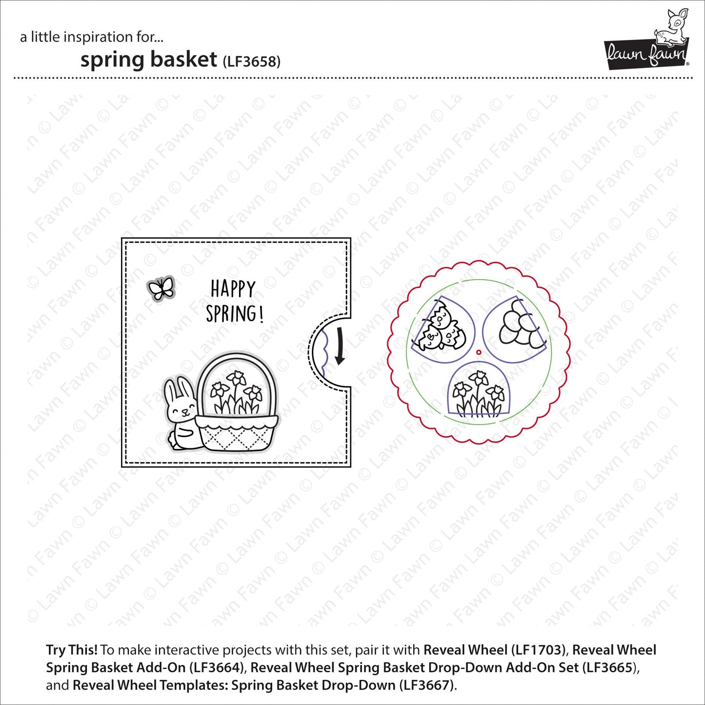 Lawn Fawn - Spring Basket