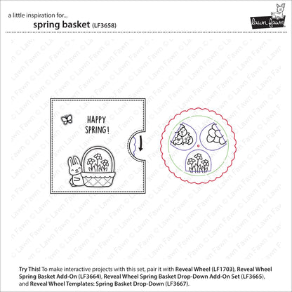 Lawn Fawn - Spring Basket