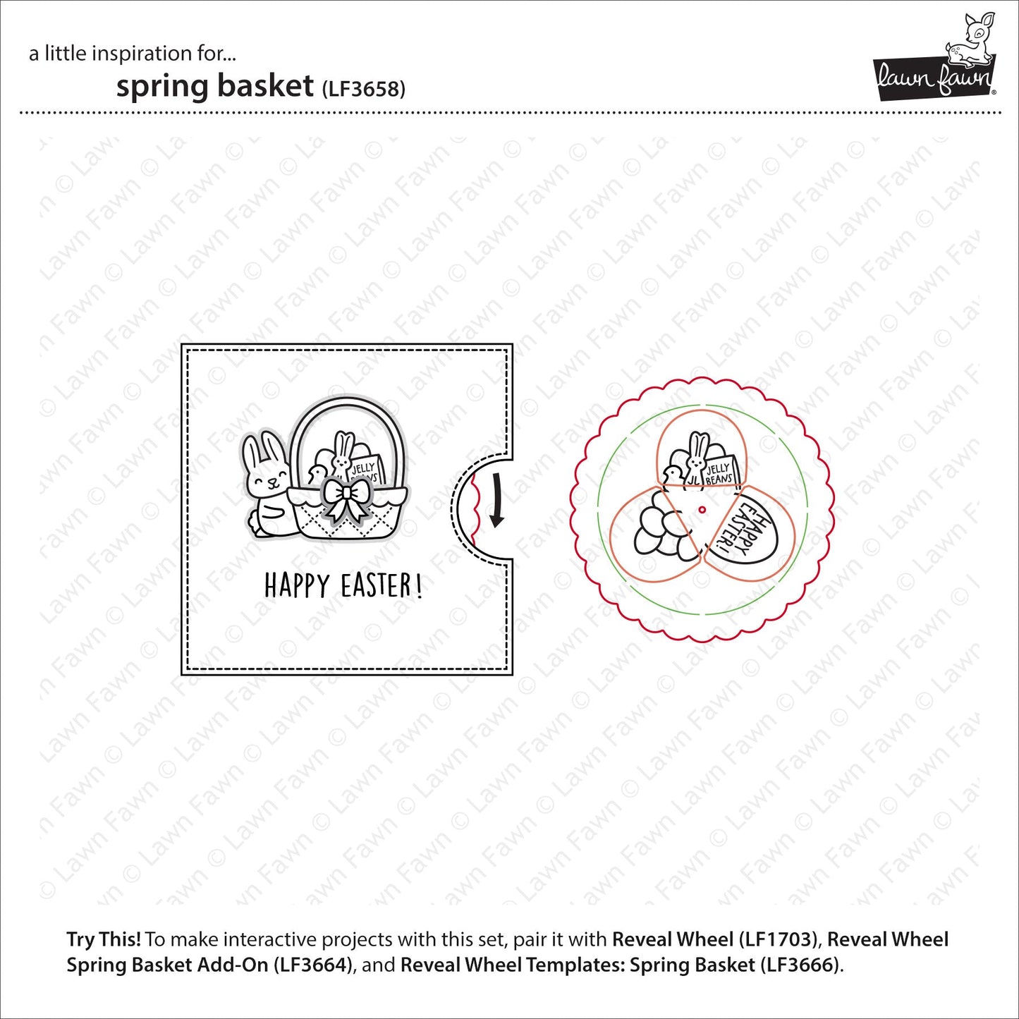 Lawn Fawn - Spring Basket