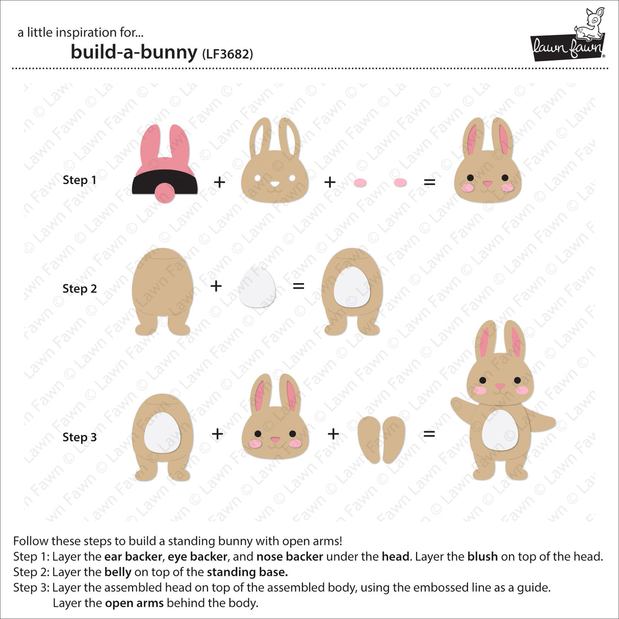 Lawn Fawn - Build-A-Bunny