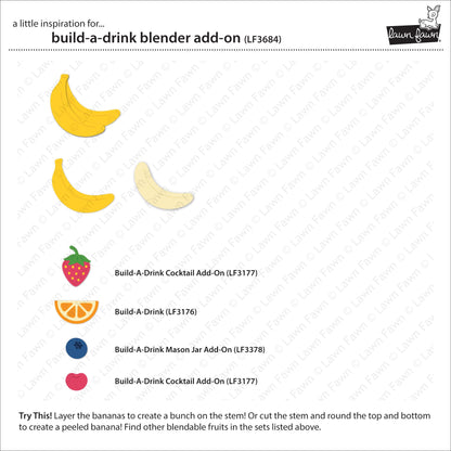 Lawn Fawn - Build-A-Drink Blender Add-On