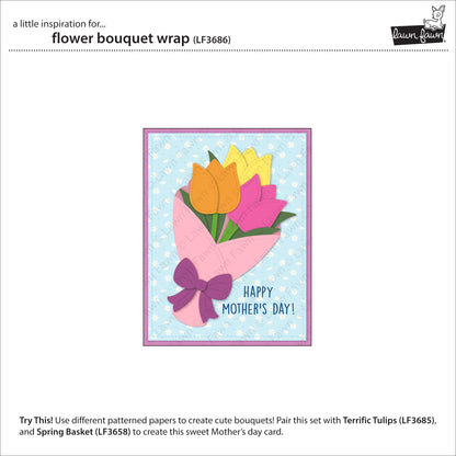 Lawn Fawn - Flower Bouquet Wrap