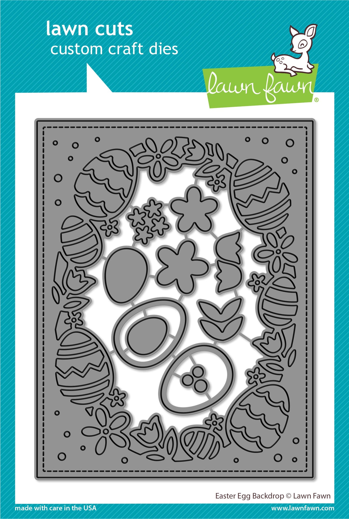 Lawn Fawn - Easter Egg Backdrop