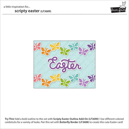 Lawn Fawn - Scripty Easter