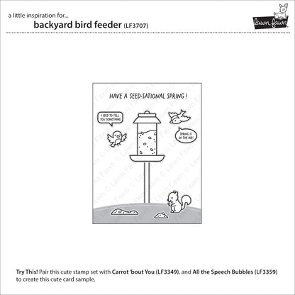 Lawn Fawn - Backyard Bird Feeder