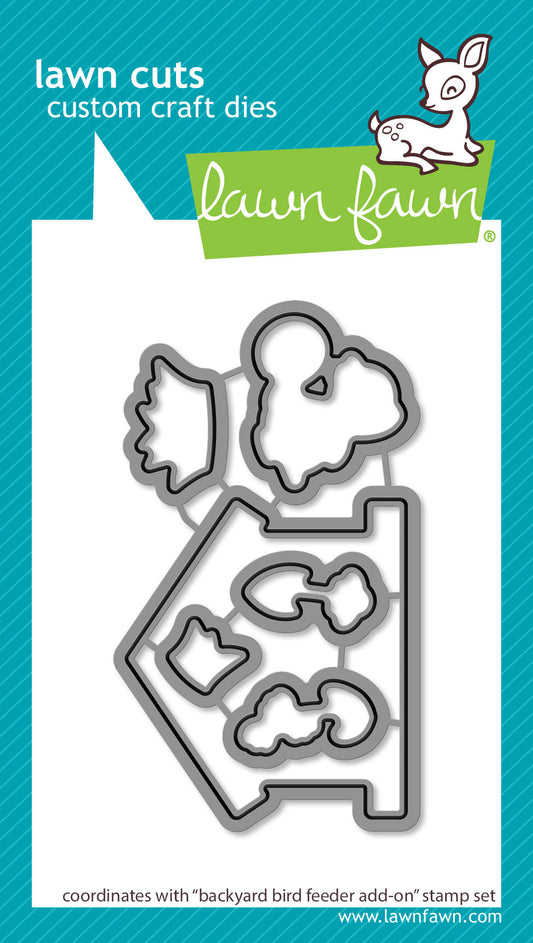 Lawn Fawn - Backyard Bird Feeder Add-On Lawn Cuts