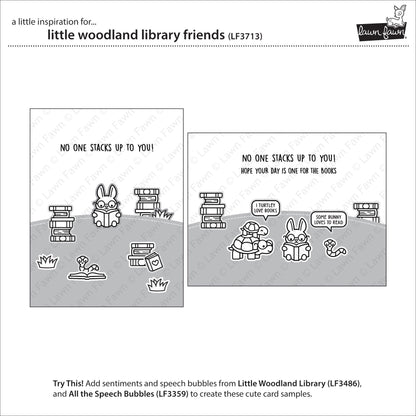 Lawn Fawn - Little Woodland Library Friends