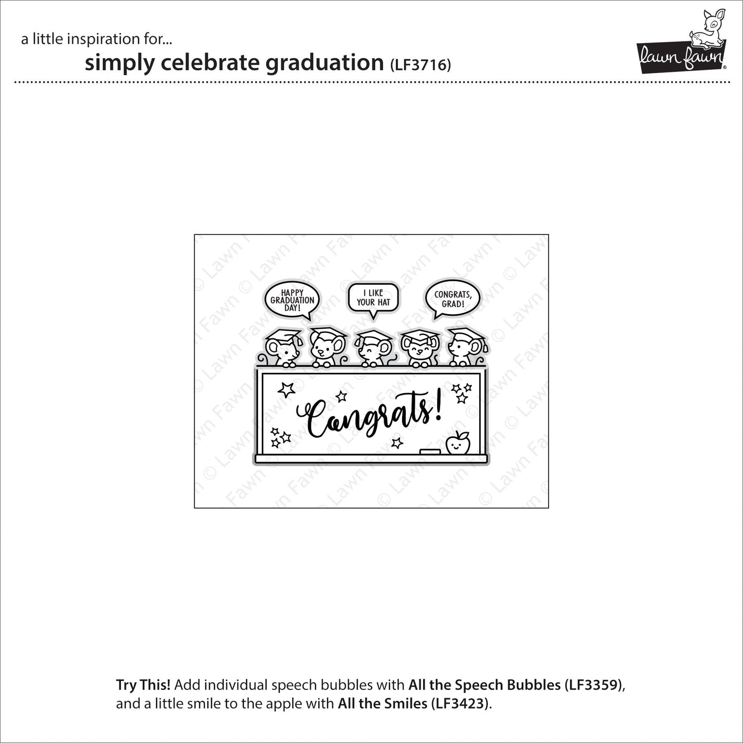 Lawn Fawn - Simply Celebrate Graduation