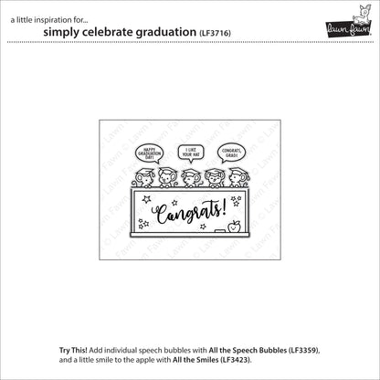 Lawn Fawn - Simply Celebrate Graduation