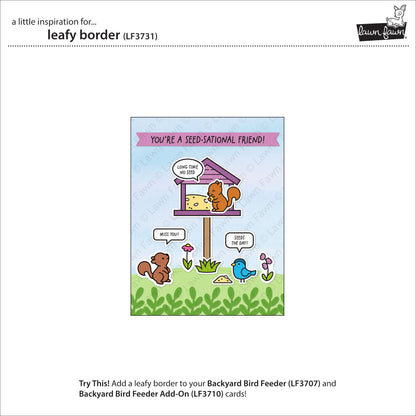 Lawn Fawn - Leafy Border