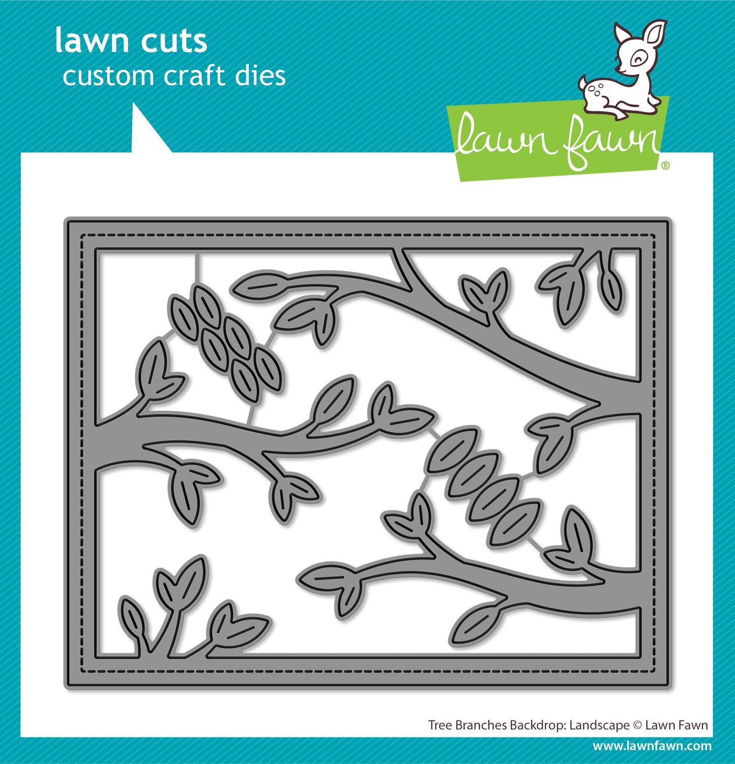 Lawn Fawn - Tree Branches Backdrop: Landscape