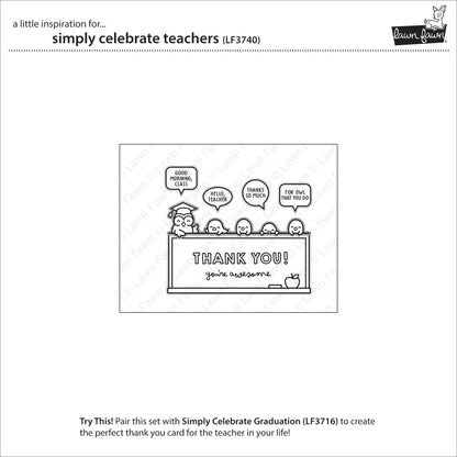 Lawn Fawn - Simply Celebrate Teachers