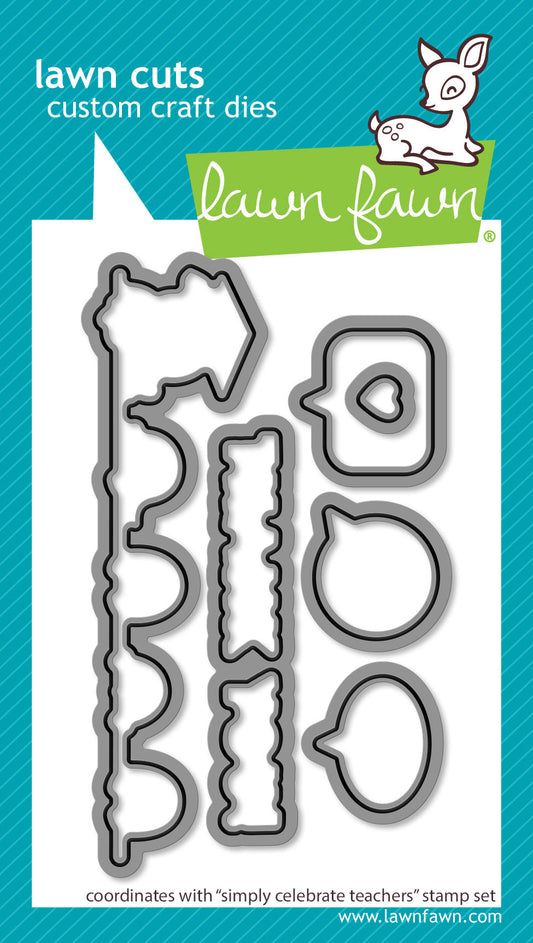 Lawn Fawn - Simply Celebrate Teachers Lawn Cuts