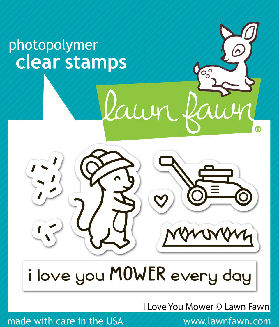 Lawn Fawn - I Love You Mower