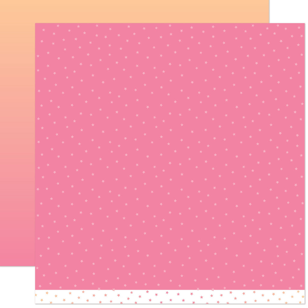 Lawn Fawn - Gleeful Gradients Sunset Skies 12x12"