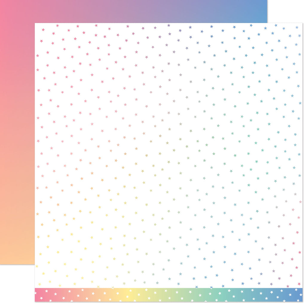 Lawn Fawn - Gleeful Gradients Northern Lights 12x12"