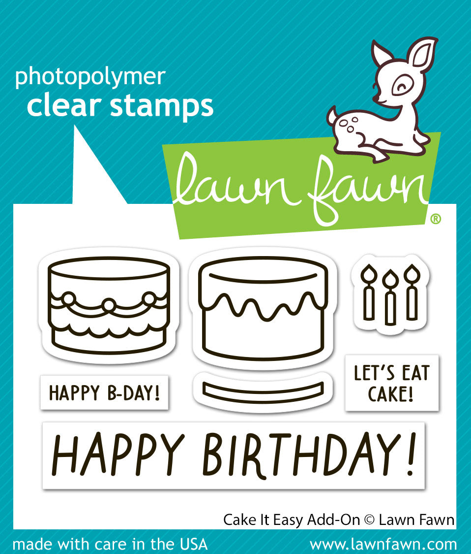 Lawn Fawn - Cake It Easy Add-On