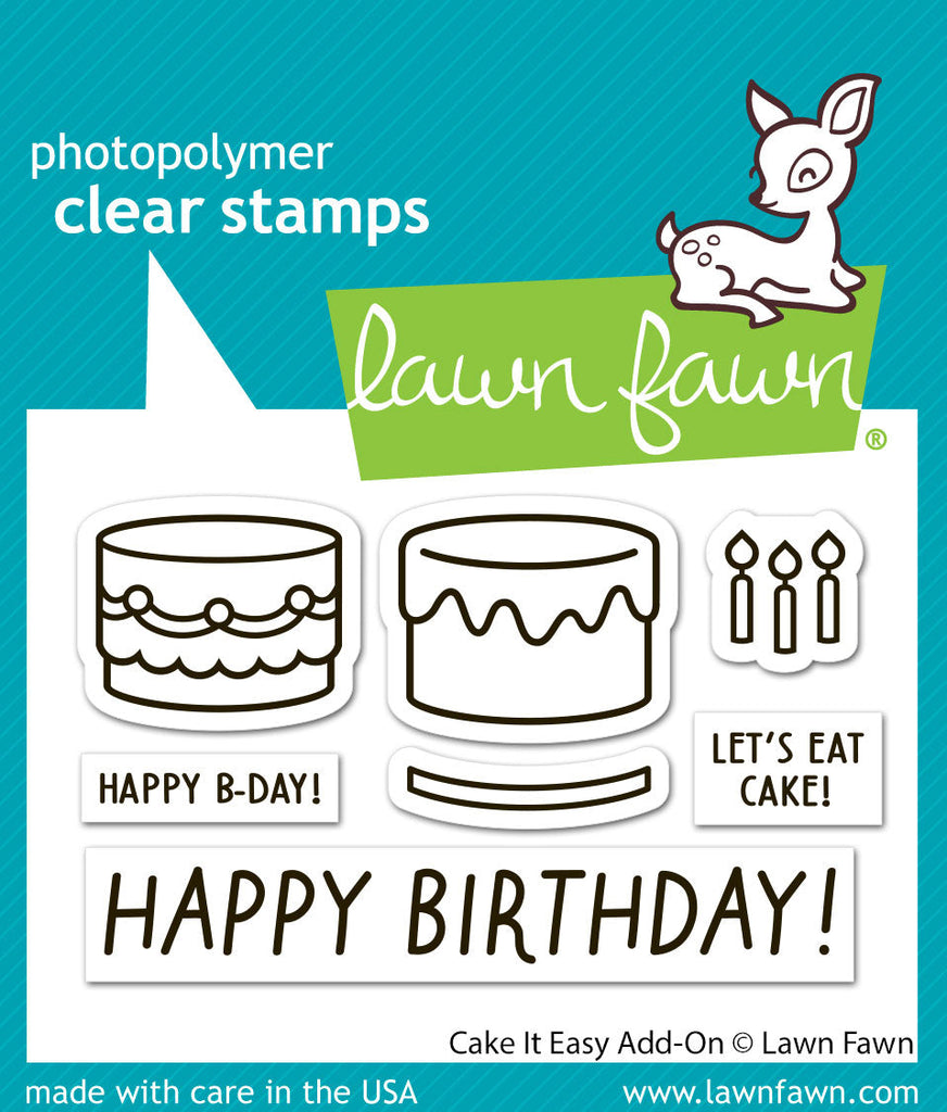 Lawn Fawn - Cake It Easy Add-On