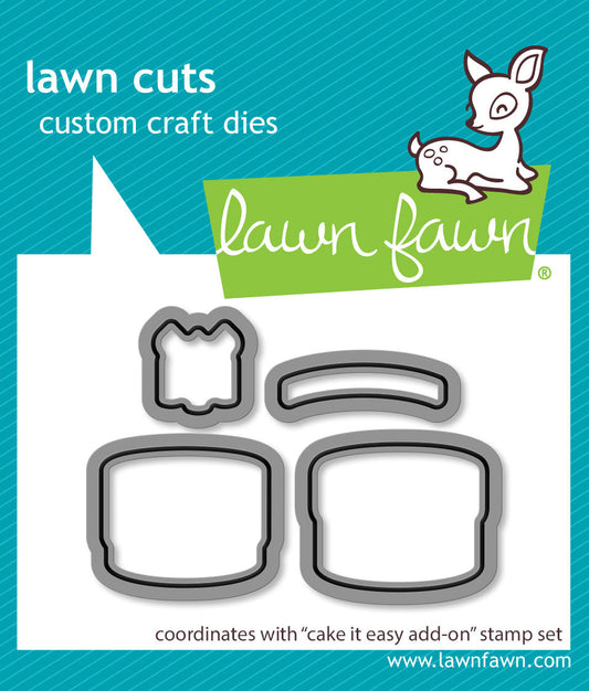 Lawn Fawn - Cake It Easy Add-On Lawn Cuts