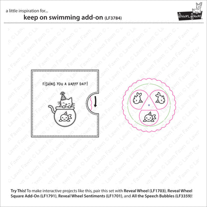 Lawn Fawn - Keep On Swimming Add-On