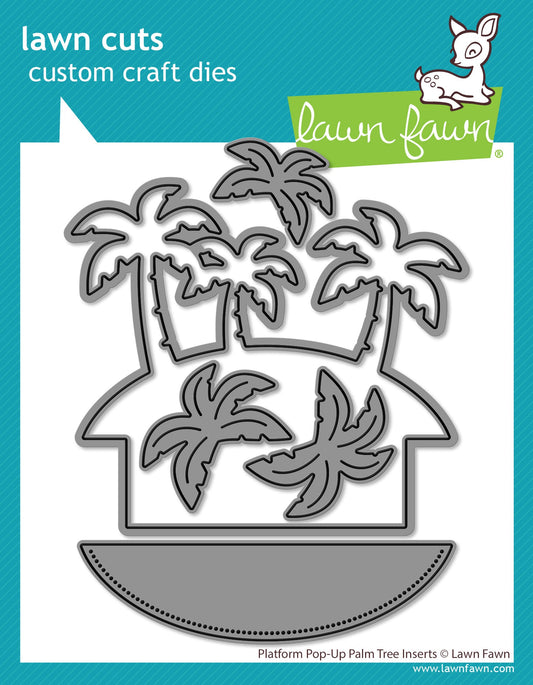 Lawn Fawn - Platform Pop-Up Palm Tree Inserts