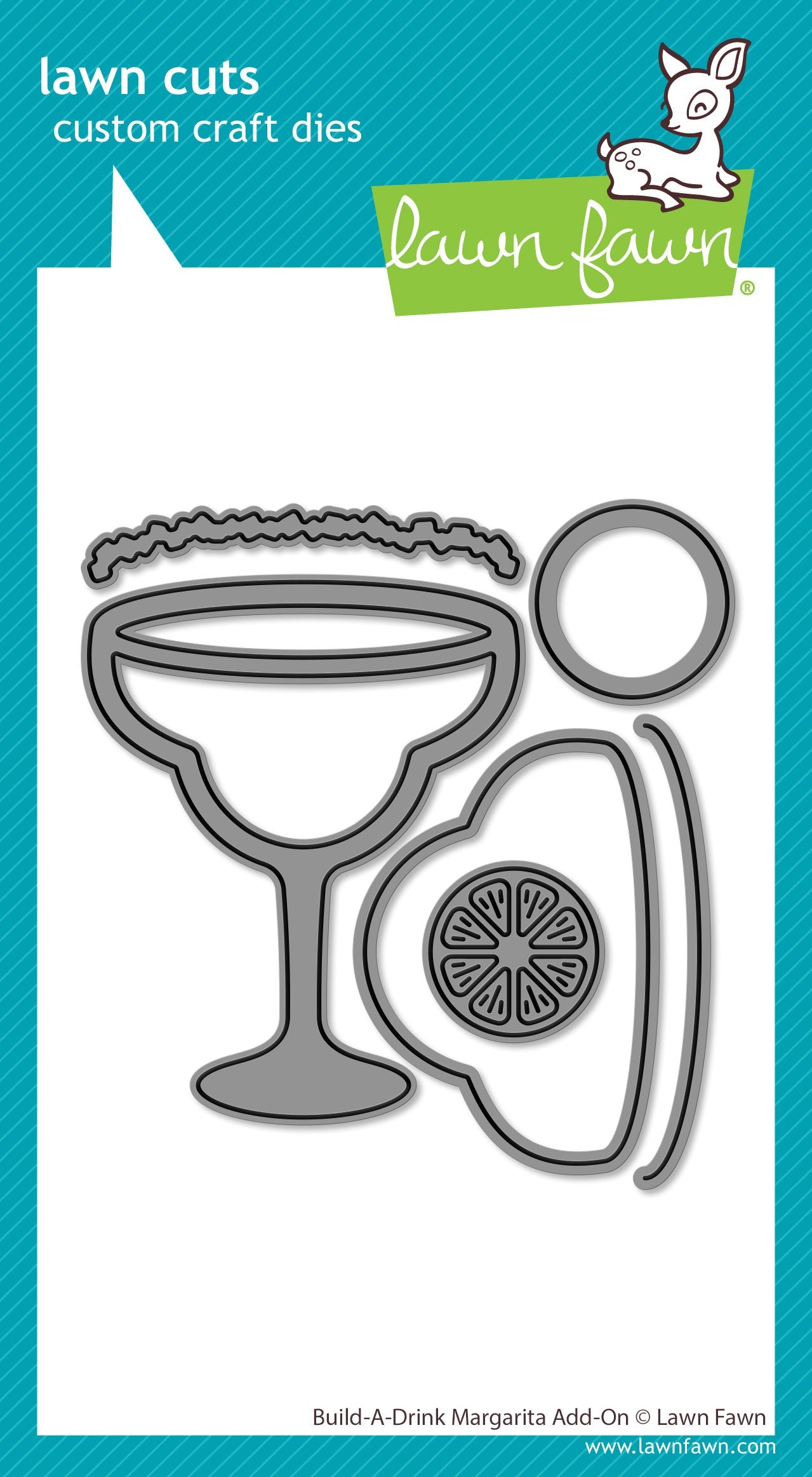 Lawn Fawn - Build-A-Drink Margarita Add-On