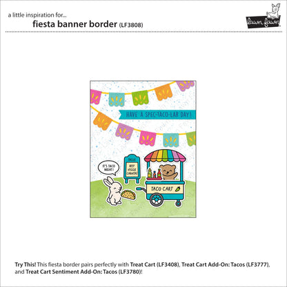 Lawn Fawn - Fiesta Banner Border