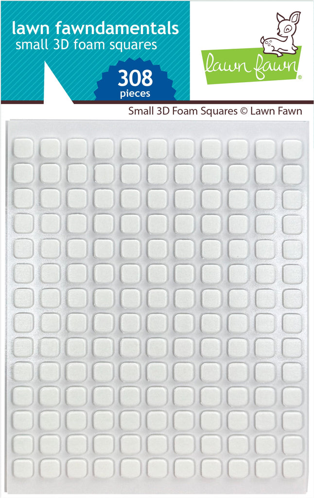 Lawn Fawn - Lawn Fawn Small 3D Foam Squares (308pcs)