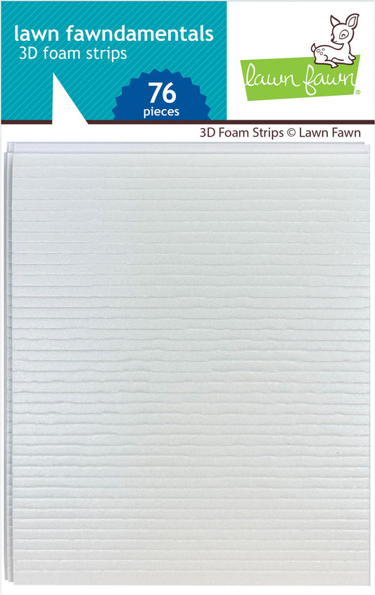 Lawn Fawn - Lawn Fawn 3D Foam Strips (76pcs)
