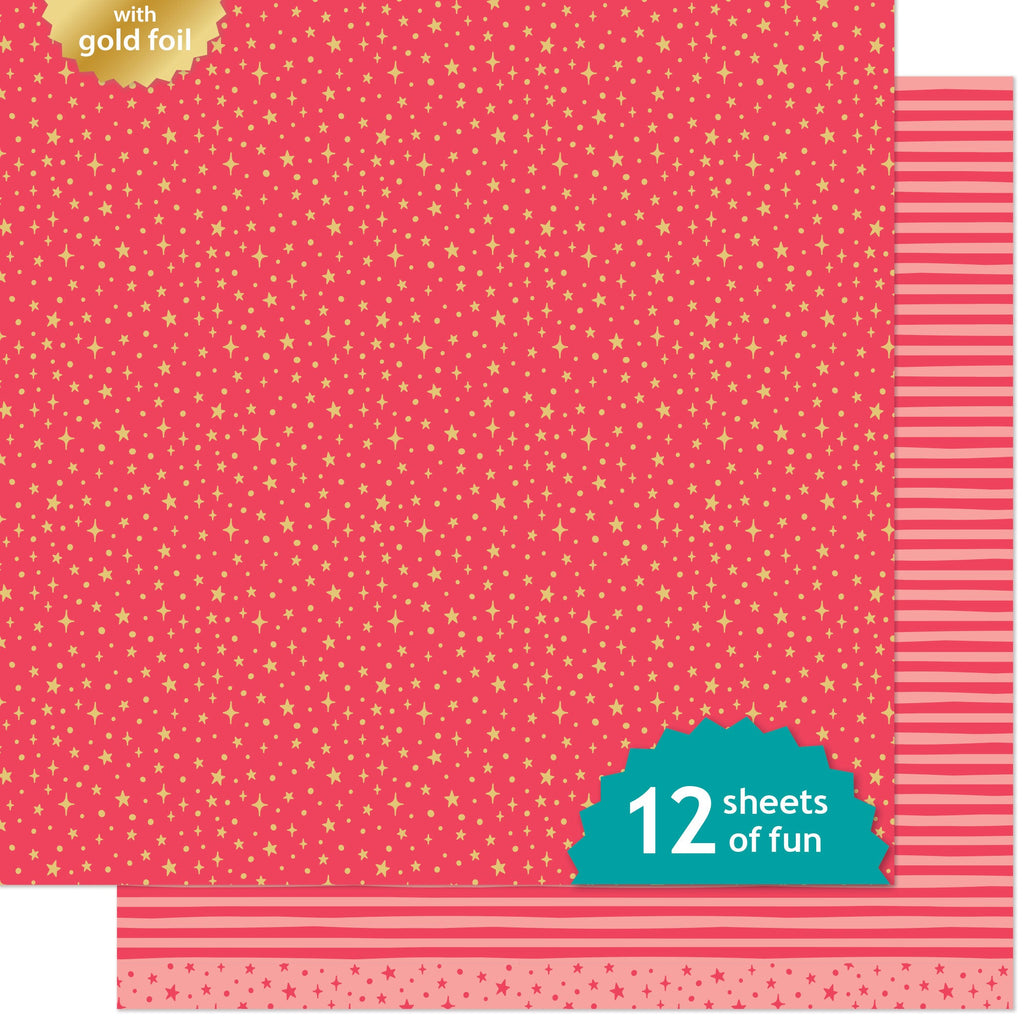 Lawn Fawn - All The Sparkles Ruby 12x12"