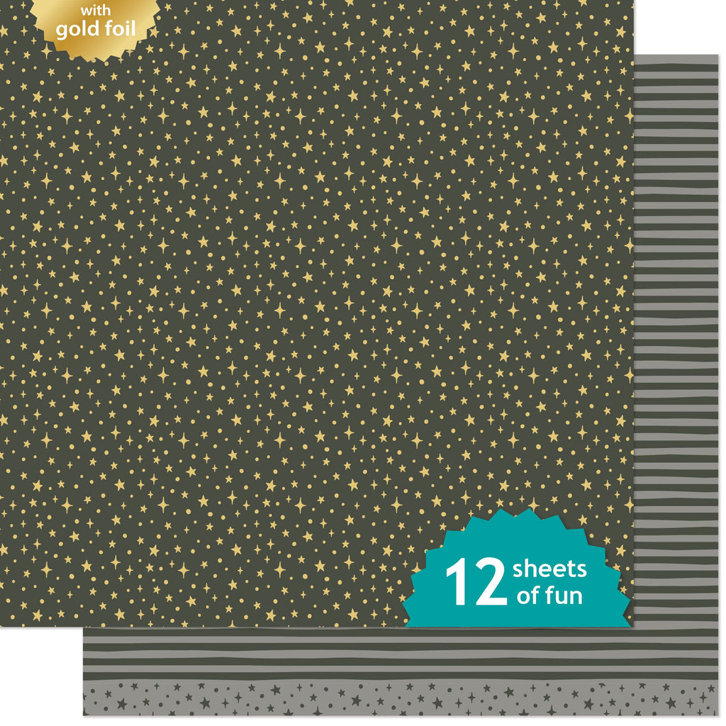 Lawn Fawn - All The Sparkles Onyx 12x12"